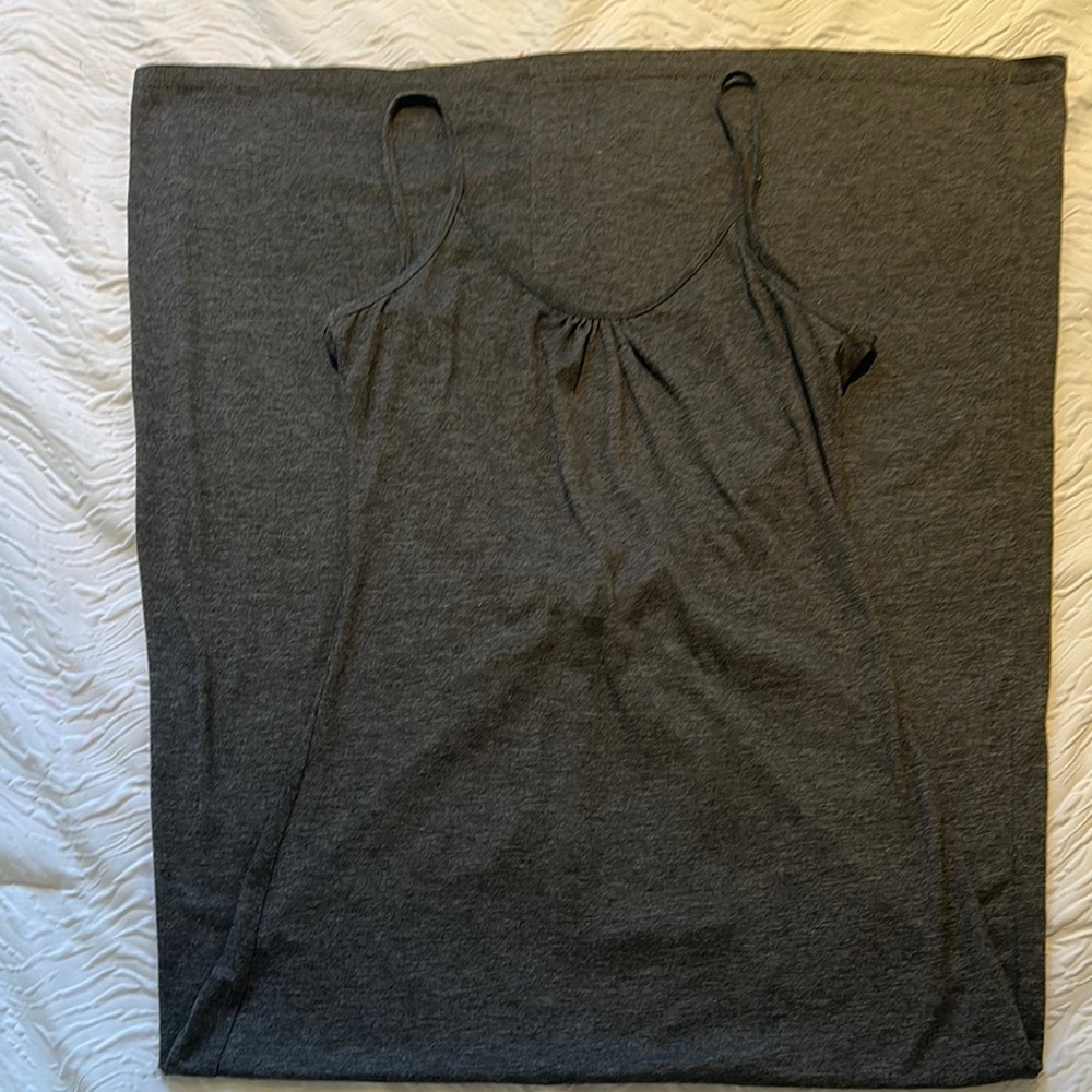 Bear Dance Gray Sleeveless Dress